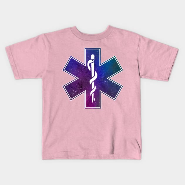 Star of Life- Galaxy Kids T-Shirt by Sharayah